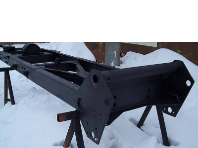  Надрамник для карьерного самосвала КАМАЗ-55111 
