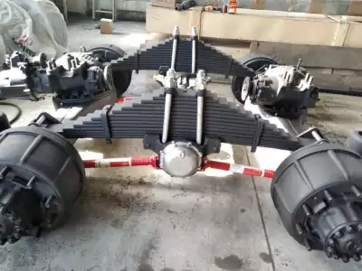  Задняя тележка в сборе на КАМАЗ 
