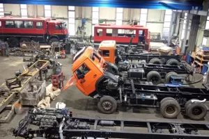  Цех по переоснащению КАМАЗОВ 
