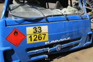  Камаз-65116 кабина после ДТП 
