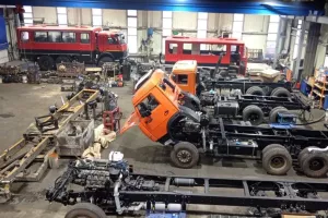  Переоснащение КАМАЗ, собственный цех 
