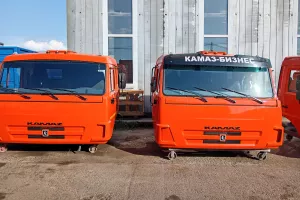  Выполнен кузовной ремонт кабин 
